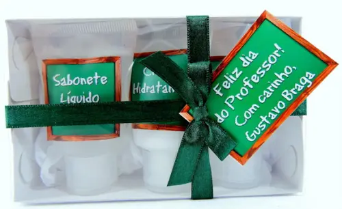 Kit Higiene Lembrancinha Dia dos Professores Professor