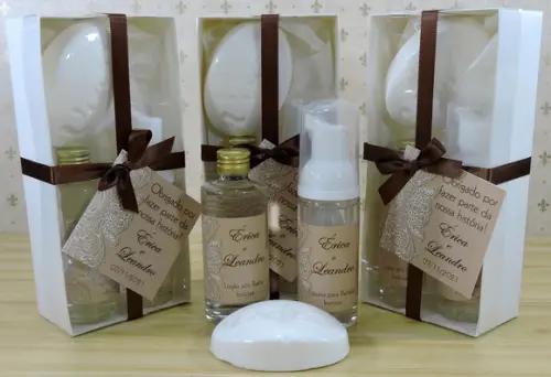 Kit Presente Padrinhos Noivado Casamento Pai Lembrancinha