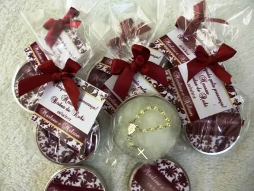 Latinha Lembrancinha de Bodas