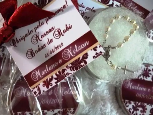 Latinha Lembrancinha de Bodas