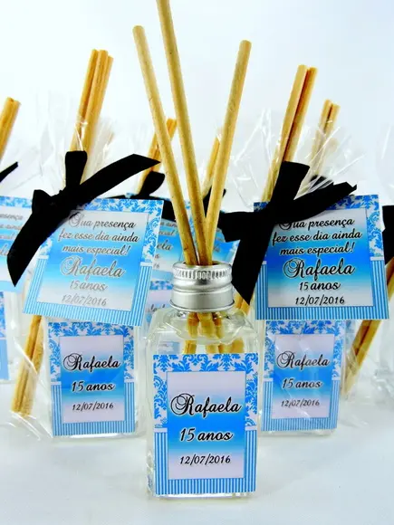 Lembrancinha 15 Anos Mini Aromatizador