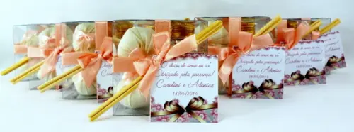 Lembrancinha Aromatizador e Dois Sachês
