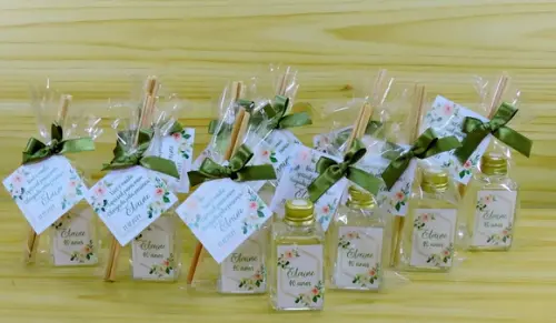 Lembrancinha Aromatizador Mini Difusor Varetas Aniversário