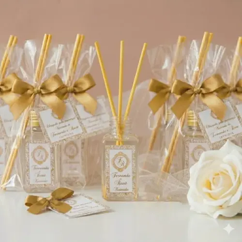 Lembrancinha Aromatizador Personalizado 40ml Casamento