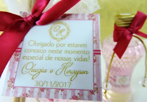 Lembrancinha Aromatizante Cinturinha