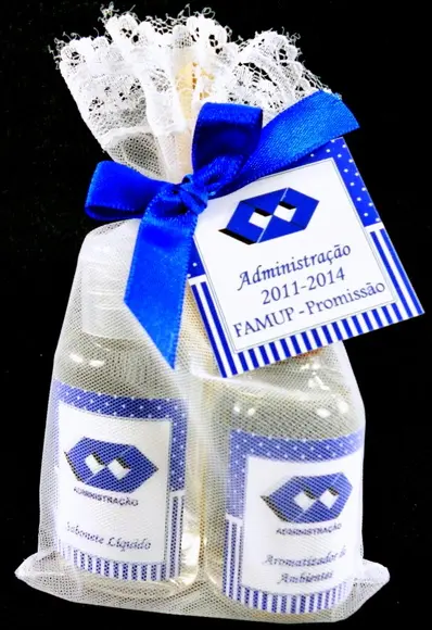 Lembrancinha Aromatizante e Álcool Gel Formatura