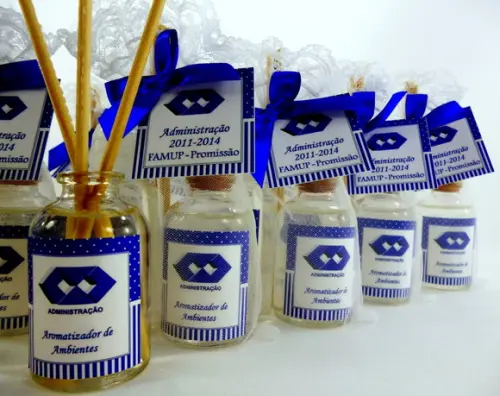 Lembrancinha Aromatizante e Álcool Gel Formatura