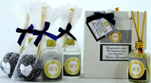 Lembrancinha Aromatizante na Sacolinha