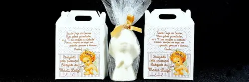 Lembrancinha Batizado Anjinho na Caixa