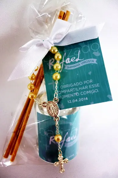 Lembrancinha Batizado Difusor e Tercinho