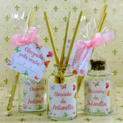 Lembrancinha Bebê Maternidade Difusor Aromatizador Borboleta