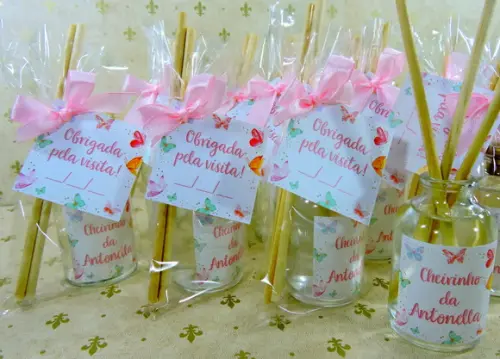 Lembrancinha Bebê Maternidade Difusor Aromatizador Borboleta