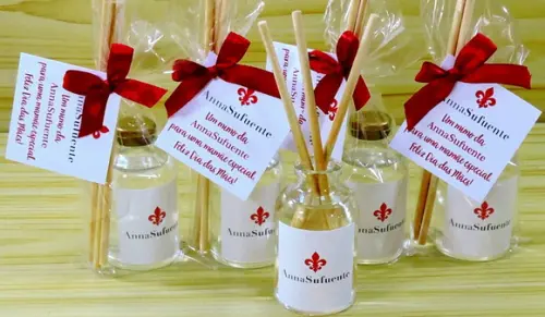 Lembrancinha Brinde Personalizado Mini Difusor Dia das Mães