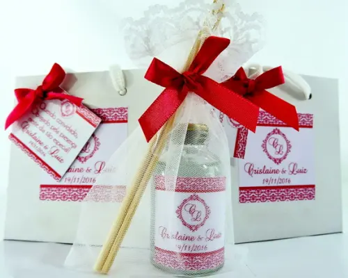 Lembrancinha Casamento Mini Aromatizante