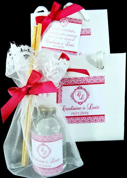 Lembrancinha Casamento Mini Aromatizante