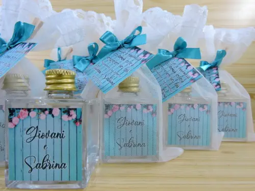 Lembrancinha Casamento Mini Aromatizante Vareta Cubo Difusor
