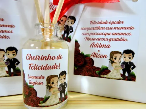 Lembrancinha Casamento Mini Difusor