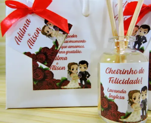 Lembrancinha Casamento Mini Difusor