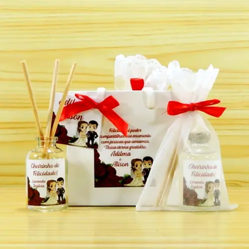 Lembrancinha Casamento Mini Difusor