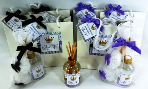 Lembrancinha Casamento Sacola Branca