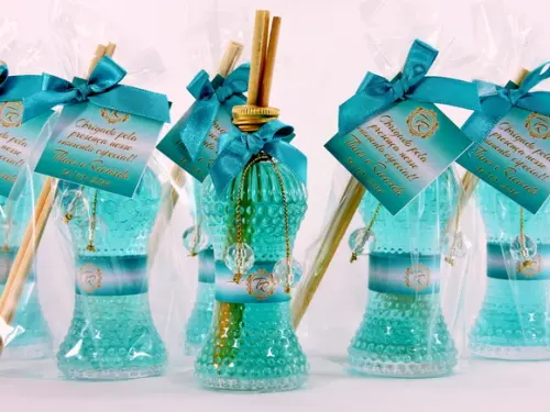 Lembrancinha Casamento Noivado Mini Difusor Cinturinha 50