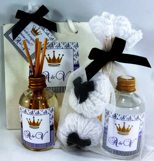 Lembrancinha Casamento Sacola Branca