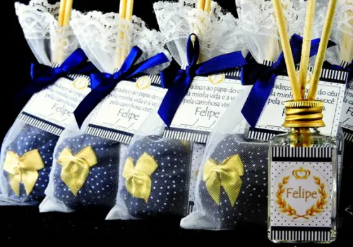 Lembrancinha Coroa Mini Difusor e Sachê