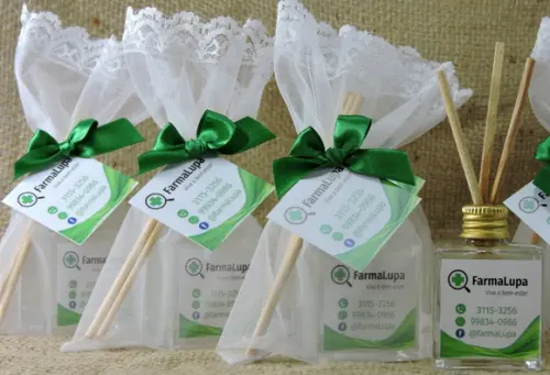 Lembrancinha Corporativa Mini Difusor Cubo 50 ml