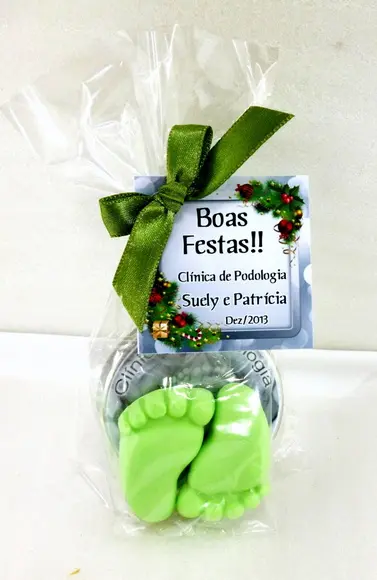 Lembrancinha Corporativa Natal Pézinho