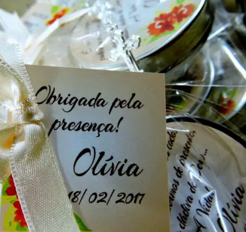 Lembrancinha de Aniversário Mini Terço