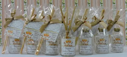 Lembrancinha de Batizado Mini Aromatizante