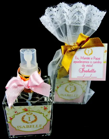 Lembrancinha de Bebê Colônia Spray