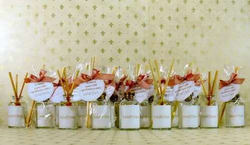 Lembrancinha de Bebê Difusor Aromatizador Varetas Rose