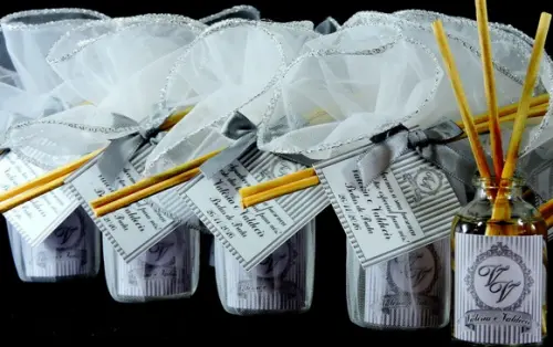 Lembrancinha de Bodas de Prata
