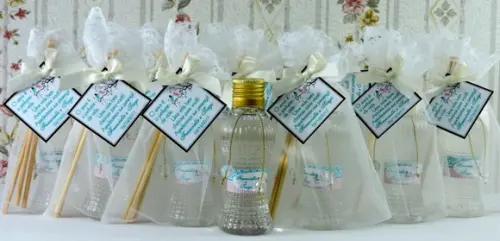Lembrancinha de Casamento Aromatizador de Varetas Cinturinha