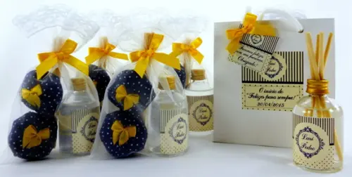 Lembrancinha de Casamento -sacola Branca