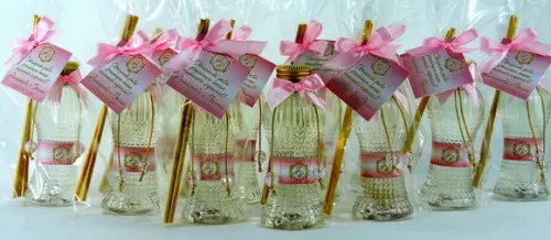 Lembrancinha de Casamento Cinturinha 90 ml Pet