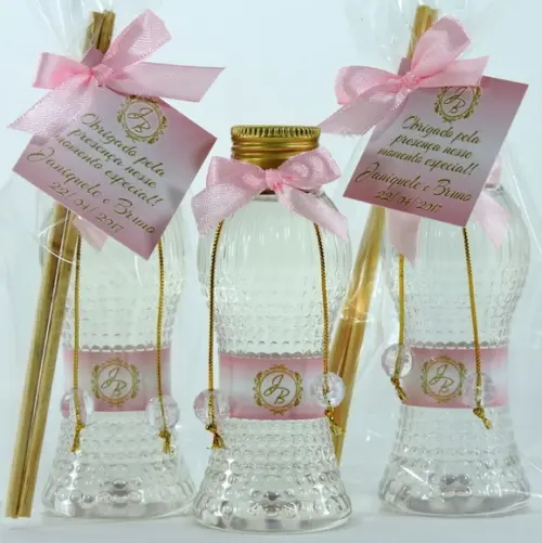 Lembrancinha de Casamento Cinturinha 90 ml Pet