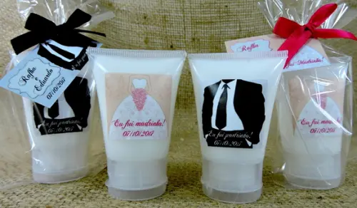 Lembrancinha de Casamento Eu Fui Madrinha e Eu Fu Padrinho