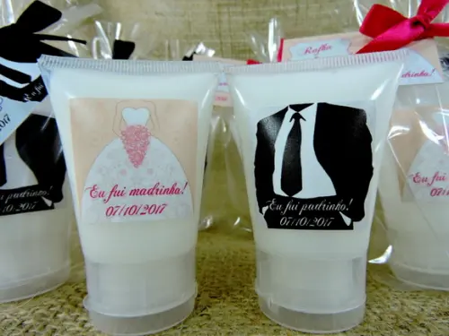 Lembrancinha de Casamento Eu Fui Madrinha e Eu Fu Padrinho