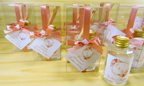 Lembrancinha de Casamento Mini Aromatizador 60 ml