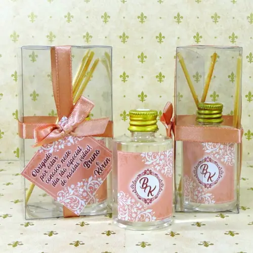 Lembrancinha de Casamento Mini Aromatizador 60 ml