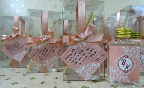 Lembrancinha de Casamento Mini Aromatizador 60 ml