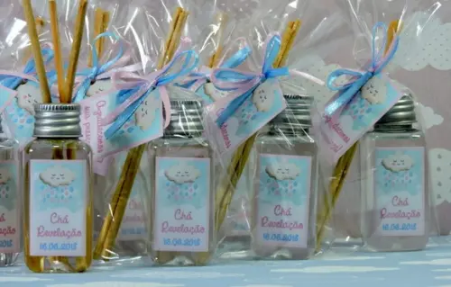 Lembrancinha de Chá de Revelação Mini Difusor Nuvenzinha