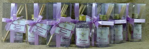 Lembrancinha de Crisma Mini Aromatizador 60 ml