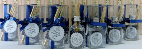 Lembrancinha de Debutante Mini Difusor Aniversário 15 Anos
