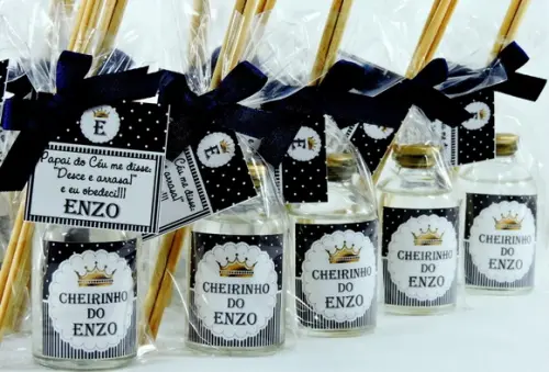 Lembrancinha de Maternidade Mini Aromatizador Príncipe