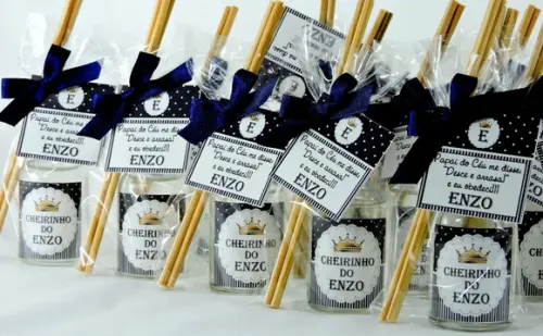 Lembrancinha de Maternidade Mini Aromatizador Príncipe
