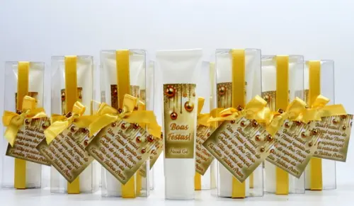 Lembrancinha de Natal Creme Hidratante na Bisnaga Brinde