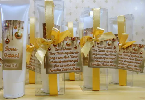 Lembrancinha de Natal Creme Hidratante na Bisnaga Brinde
